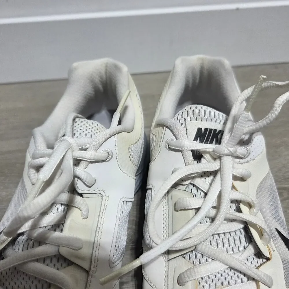 Nike Men's Tri Fusion Run White & Gray Running Shoes Size 9.5